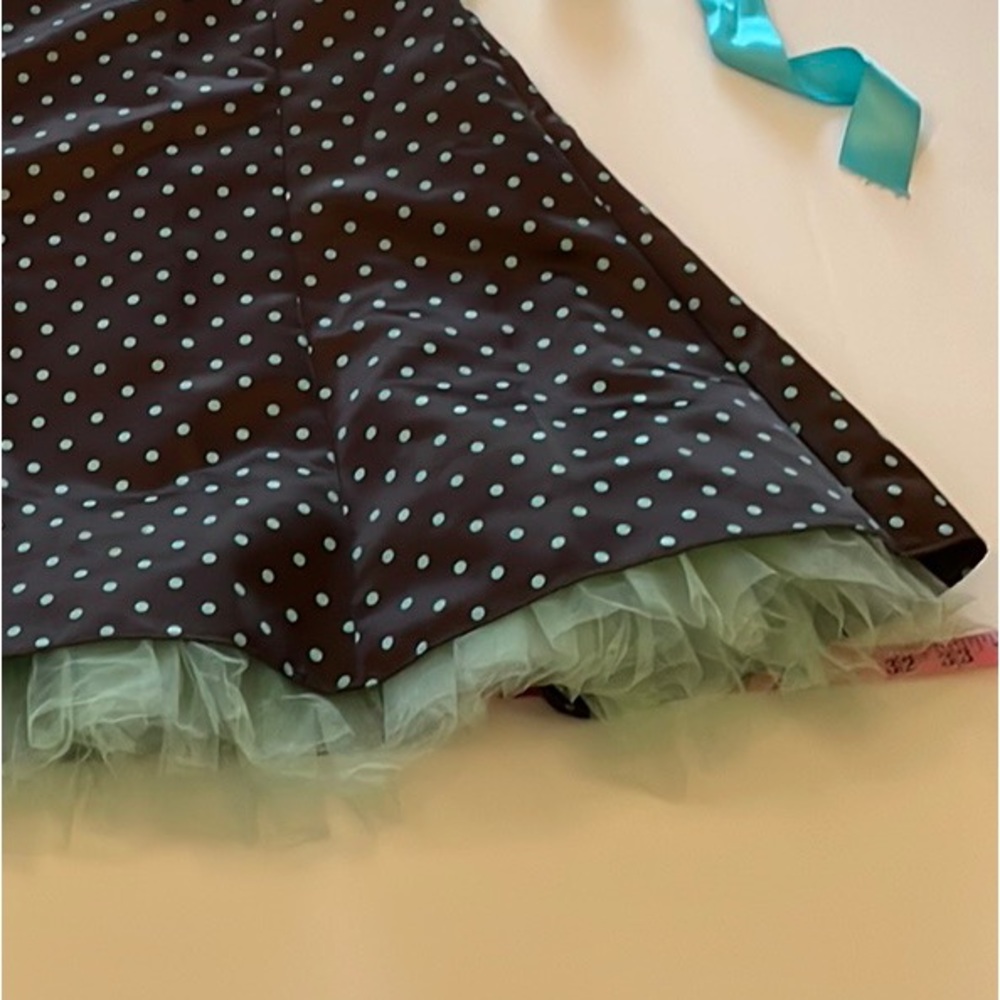 Jessica McClintock~Gunne Sax 9/10 Strapless Party Special Occasion Short Gown - Picture 9 of 16